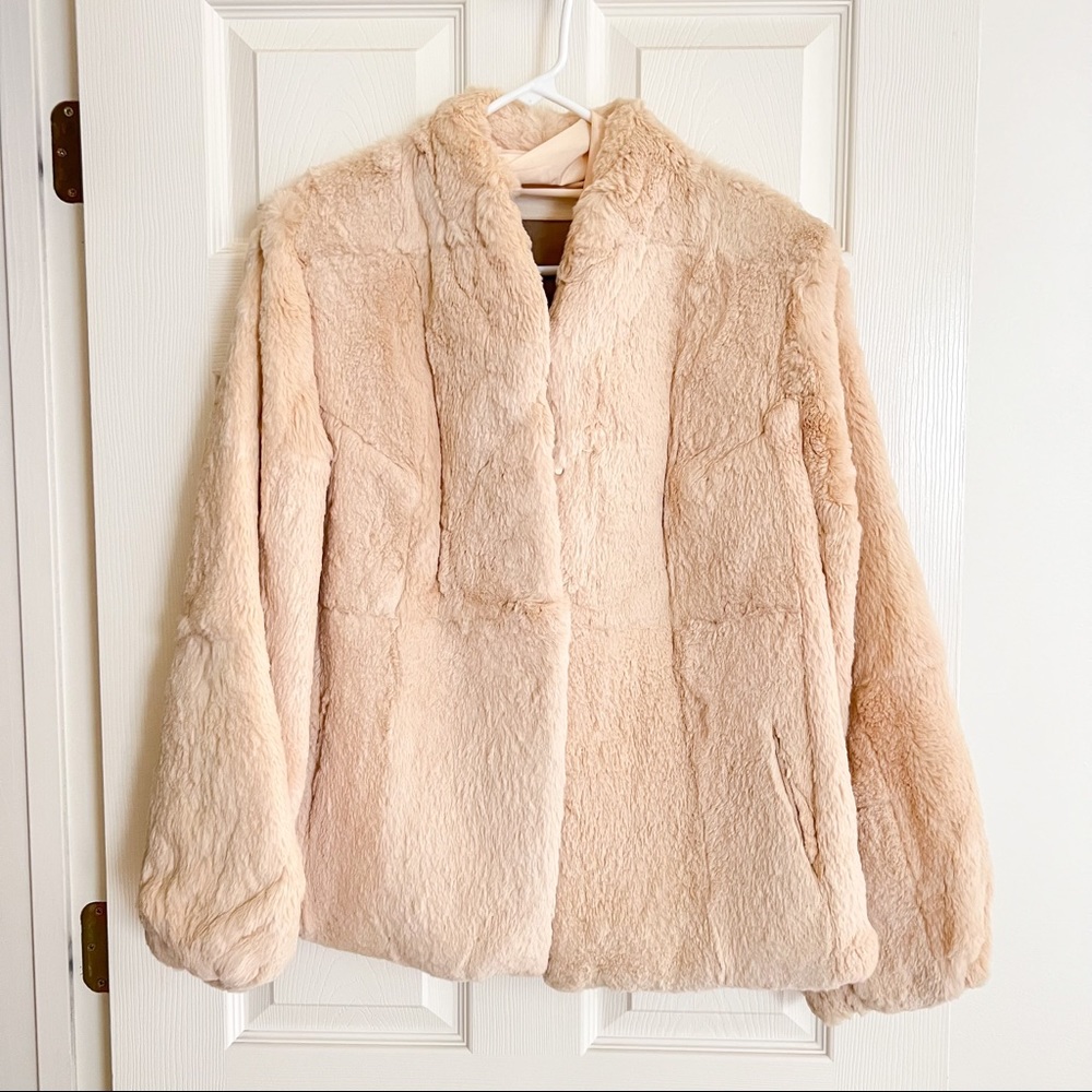 Split End Ltd mink coat